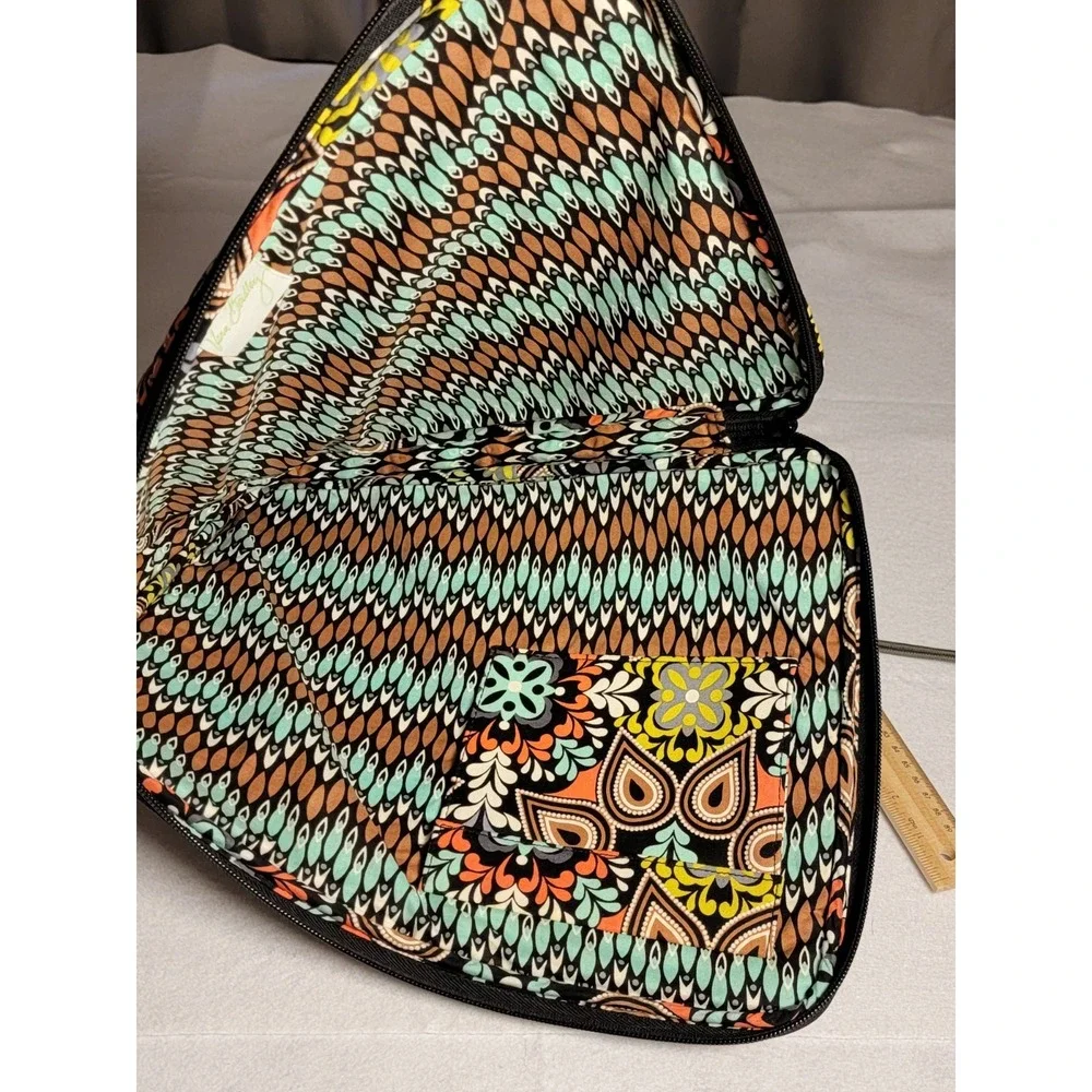 Vera Bradley Laptop Sleeve Navy Floral 14" x 11" Computer Tablet‎ Bag Case - Picture 4 of 5